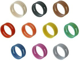 XXR-9, XLR Connectors XX SER CODE RING WHITE