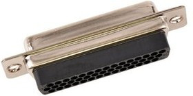 173113-0075, Socket D-Sub Connector, DB-44, Crimp