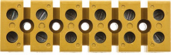 7906260000, SAK Series Non-Fused Terminal Block, 6-Way, 41A, 22 10 AWG Wire, Screw Termination 7906260000, SAK Series Non-Fused Terminal Block, 6-Way, 41A, 22 10 AWG Wire, Screw Termination