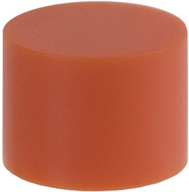 B32-1620, Клавиша, круглая, оранжевый, d9,5мм, B3F-4, B3F-5, B3W