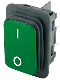 01932.3118-02, Клавишный переключатель, Вкл.-Выкл., DPST, Без Подсветки, Панель, Зеленый, 1930 01932.3118-02, Клавишный переключатель, Вкл.-Выкл., DPST, Без Подсветки, Панель, Зеленый, 1930
