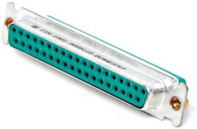 DCMAE37ST, D-Sub Standard Connectors DSUB 37 F CRIMP CLIN G30 TIN