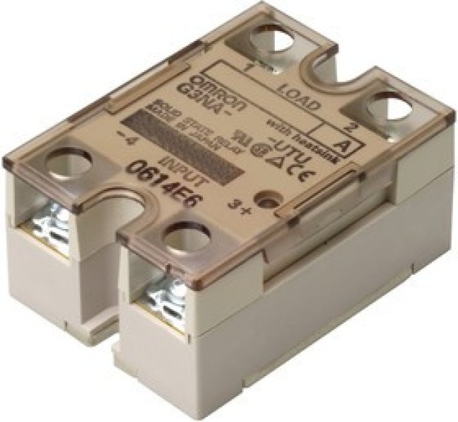 G3NA-425B-UTU-2 DC5-24, G3NA Series Solid State Relay, 25 A Load, Screw Fitting, 480 V Load G3NA-425B-UTU-2 DC5-24, G3NA Series Solid State Relay, 25 A Load, Screw Fitting, 480 V Load