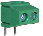 CTBP0150/2, Conn Terminal Block F 2 POS 5mm Solder RA Thru-Hole 16A