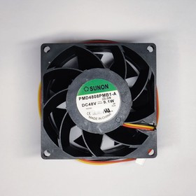 Вентилятор SUNON PMD4808PMB1-A (2).GN DC48V 9.1W 80x38 3pin