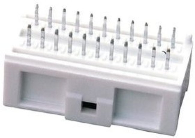 55917-2410, Headers &amp; Wire Housings 24 Ckt Vert. Header