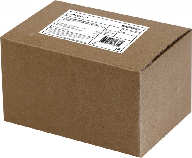 Строительно-монтажная клемма проходная 1 полюс 0,5-2,5 мм2 (SBE-ptsc-1)