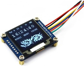 1.5inch OLED Module, OLED дисплей с разрешением 128х128px, интерфейс SPI/I2C