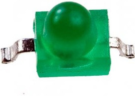 KM2520SGD03, Светодиод smd 2,5х2мм/зеленый/ 568нм/3-10мкд/40°