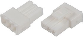 917690-1, Signal Double Lock Male Connector Housing, 2.5mm Pitch, 6 Way, 1 Row