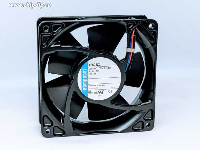 Вентилятор Ebmpapst 4182NX 12V 4,5W 120x120x38