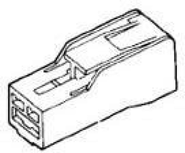 172320-1, 1x1P 1 1 - Rectangular Connectors Housings