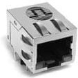 JKM-0003NL, Modular Connectors / Ethernet Connectors 1000Base-T NonPoE 1-Port RJ45 THT
