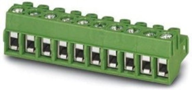 1934942, Pluggable Terminal Blocks 10 Pos 5mm pitch Plug 26-14 AWG Screw