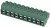 1934942, Pluggable Terminal Blocks 10 Pos 5mm pitch Plug 26-14 AWG Screw