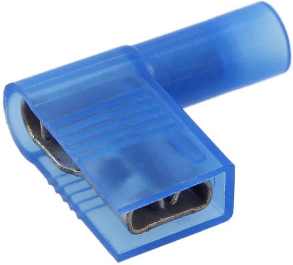 DNFR14-205B-L, Terminals Fem Disc right angle NYL in