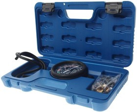 RF-904G4, Тестер давления топлива и вакуума с адаптерами в кейсе 9 предметов ROCKFORCE