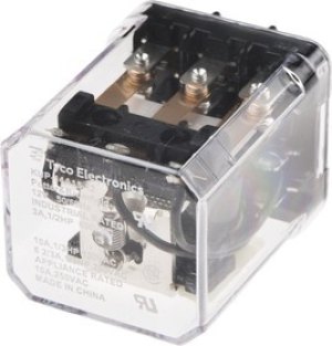 KUP-14A15-12, General Purpose Relays 3P PLN QC/SLDR 12VAC KUP-14A15-12, General Purpose Relays 3P PLN QC/SLDR 12VAC