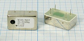 Кварцевый генератор 10000, 24x14x8, 5В, VCXO-7QD7VCXO