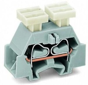 261-331/342-000, 4-пров. модульная клемма, 0,08-2,5 мм2, кноп.с обеих сторон, серая 261-331/342-000, 4-пров. модульная клемма, 0,08-2,5 мм2, кноп.с обеих сторон, серая