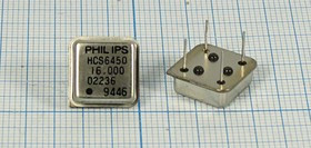 Кварцевый генератор 16000, HALF, 5В, HCS-6450, CM