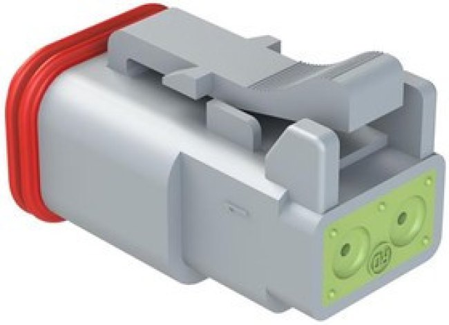 AT06-2S-RD01, Automotive Connectors Plug 2 Way Reduced Diameter Seal AT06-2S-RD01, Automotive Connectors Plug 2 Way Reduced Diameter Seal