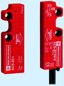 XCSDMC591L01M8, XCS-DMC Series Magnetic Non-Contact Safety Switch, 24V dc, Plastic Housing, NC