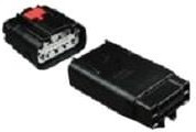 54200381, Automotive Connectors 2 way Female APEX Sensomate 1.2 Dark Grey CONN 54200381, Automotive Connectors 2 way Female APEX Sensomate 1.2 Dark Grey CONN