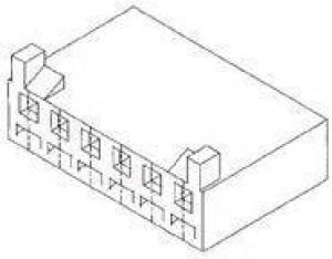 43061-0002, WIRE-BOARD CONNECTOR RECEPTACLE, 2 POSITION, 3.96MM