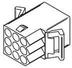 03-09-1092, Pin &amp; Socket Connectors 9PIN FEMALE CONN