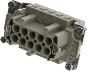 09332242648, Heavy Duty Power Connectors Han 24E ML ES Press High Mating Cycle 09332242648, Heavy Duty Power Connectors Han 24E ML ES Press High Mating Cycle
