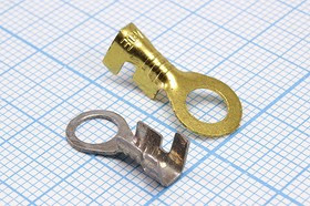 Клемма"O" d 5,2, латунь луженая; №1165 A клемма"O" d 5,2\0,6\S0,5~1,0\лат луж\\\SW5-05\