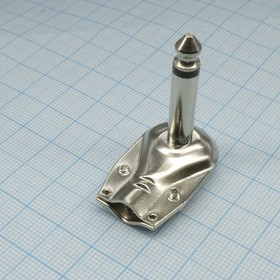 NP-210, (Моно шт. 6.3 мм), Моно аудио штекер (М) 6.3 мм угловой