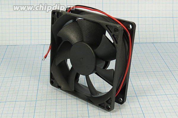 Вентилятор, 24Вольта, 80x80x25мм, 0.08А, подшипник скольжения, 3000 оборотов/мин; Q-ВН142S вент 80x80x25\ 24В\0,08А\2L\ПС\ RQD8025MS\Tidar Вентилятор, 24Вольта, 80x80x25мм, 0.08А, подшипник скольжения, 3000 оборотов/мин; Q-ВН142S вент 80x80x25\ 24В\0,08А\2L\ПС\ RQD8025MS\Tidar