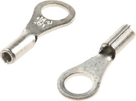 0.5-3, Non-Insulated Ring Terminal 3.2mm, M3, 0.5mm², Pack of 100 pieces 0.5-3, Non-Insulated Ring Terminal 3.2mm, M3, 0.5mm², Pack of 100 pieces