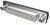 D37S13A6GX00LF, D SUB CONN, RCPT, DC, 37POS, SOLDER D37S13A6GX00LF, D SUB CONN, RCPT, DC, 37POS, SOLDER