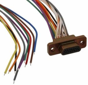 MDM-15PH003B-A174, MDM 15 Way Cable Mount D-sub Connector Plug, 1.27mm Pitch MDM-15PH003B-A174, MDM 15 Way Cable Mount D-sub Connector Plug, 1.27mm Pitch