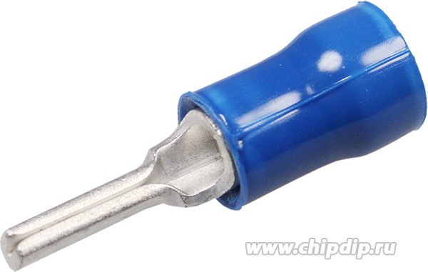 165075-0, PLASTI-GRIP0, клемма шпилька изолированная синяя на провод 1-2.5мм2 165075-0, PLASTI-GRIP0, клемма шпилька изолированная синяя на провод 1-2.5мм2