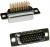 180-M15-113R911, 180 15 Way Through Hole D-sub Connector Plug, 2.29mm Pitch, with 4-40 Spacer/Board Lock