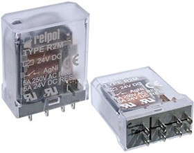 R2M-2012-23-1024, 617171, Реле 24VDC 2 Form C 250VAC/5А