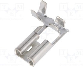 ST-114/1, Наконечник: плоский, 4,8мм, 0,8мм, "мама", 0,5-1мм