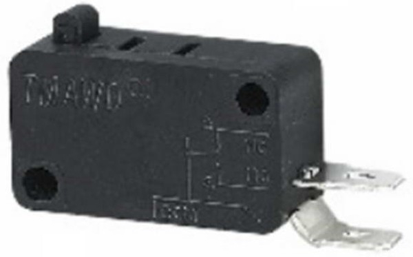 KW7-28, Микропереключатель , 16х10.5х28 мм, OFF-(ON), 2P, 250 В, 5 А, 30 мОм, -25...+85 °C