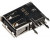 292336-1, Гнездо; USB A; на плату; THT; PIN:4; боковой, угловой 90° 292336-1, Гнездо; USB A; на плату; THT; PIN:4; боковой, угловой 90°