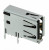292336-1, Гнездо; USB A; на плату; THT; PIN:4; боковой, угловой 90° 292336-1, Гнездо; USB A; на плату; THT; PIN:4; боковой, угловой 90°