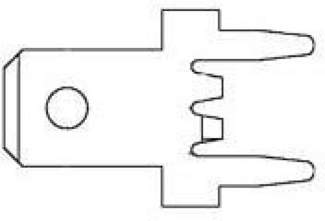 63823-1 (Mouser Reel), Terminals STR PCB .187X.020 Reel of 1000