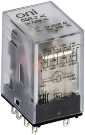 Реле общего назначения OGR-2 4C 220В AC ONI OGR-2-4C-AC220V