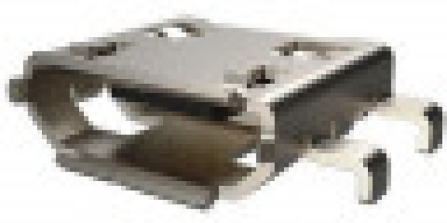 10103593-0001LF, Разъем: USB B micro; гнездо; PIN: 5; отрезные с бобины; SMT,THT