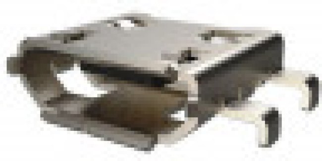 10103593-0001LF, Разъем: USB B micro; гнездо; PIN: 5; отрезные с бобины; SMT,THT