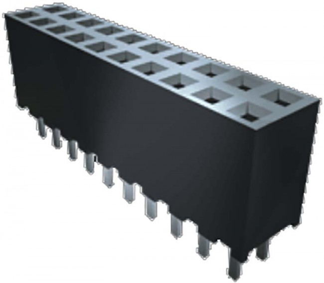 SQW-116-01-L-D, Headers &amp; Wire Housings Cost Effective Rugged PCB Sockets, 2.00mm pitch