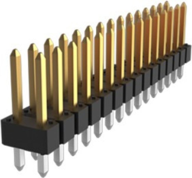 77313-124-04LF, Headers &amp; Wire Housings 4P STR DR TMT HDR .76 AU .48IN LENGTH